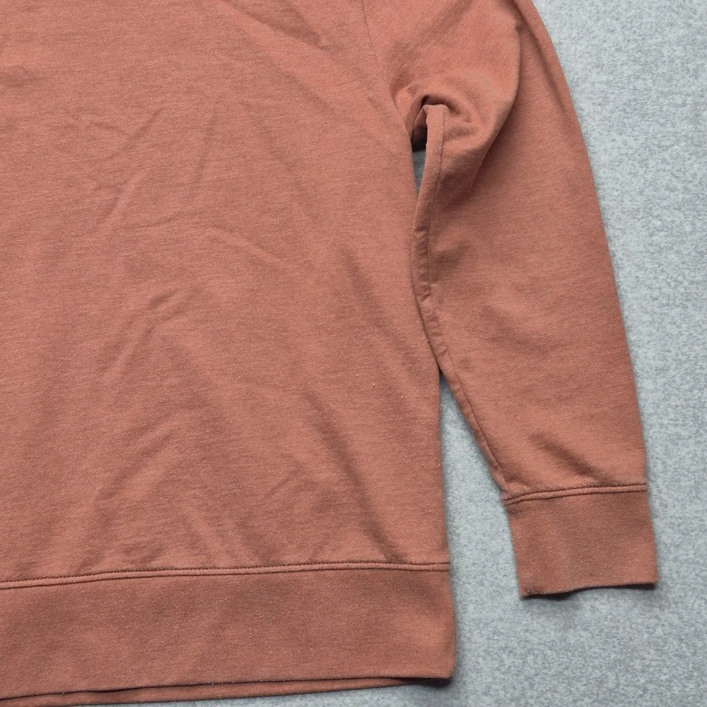 Patagonia Pullover Hoodie Boys XL Burnt Orange Rust Sweatshirt Pouch Pocket Crew